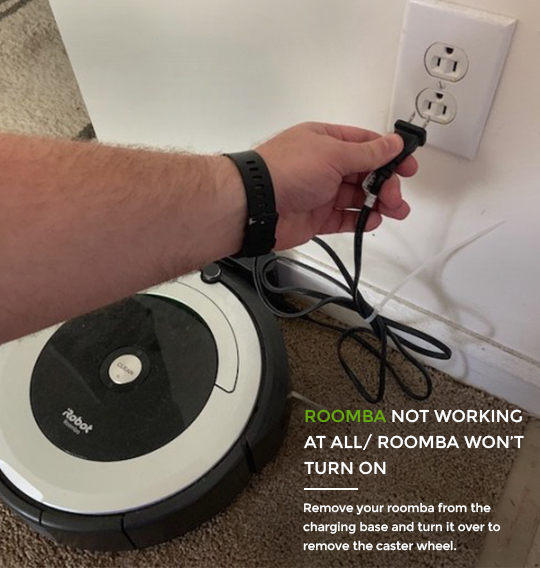 irobot not connecting to wifi